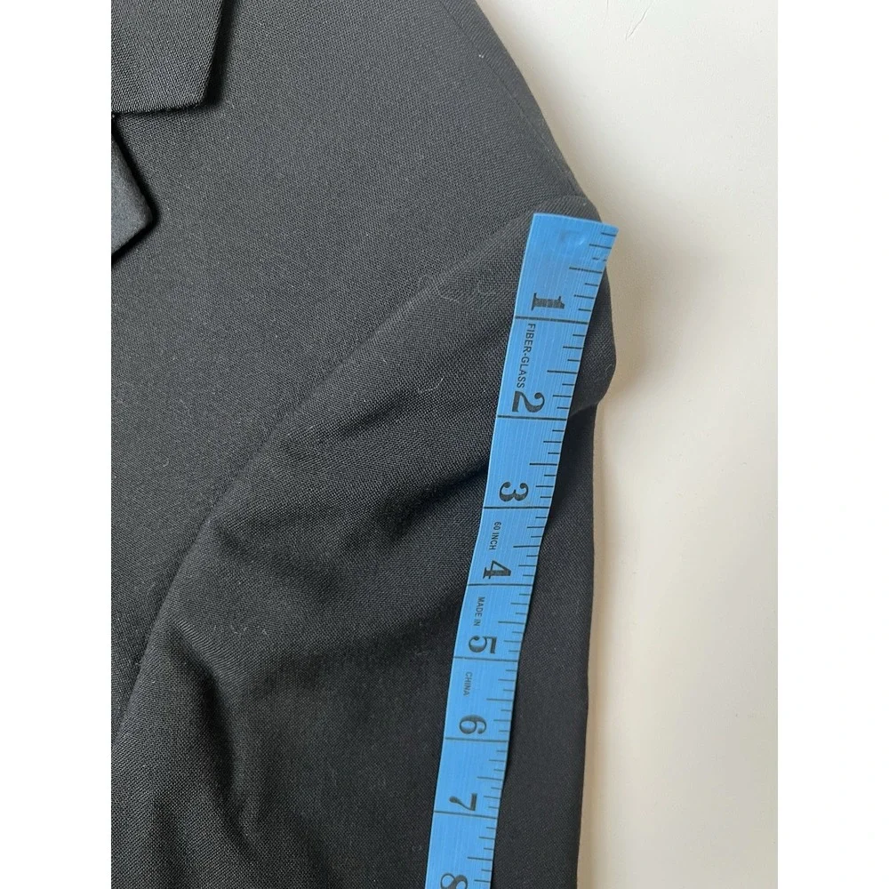After Six Tuxedo Jacket Mens 40R Black One Button Double Vented